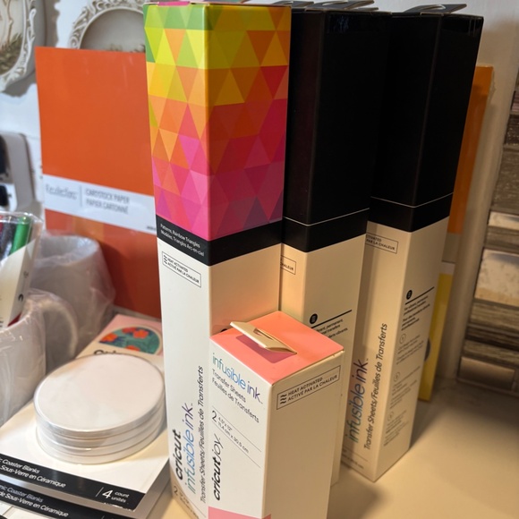 Cricut heat transfer ink, mugs, pens, paper, coasters, rubber sublimation - Picture 14 of 17